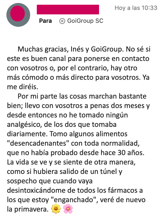 Testimonio GoiGroup